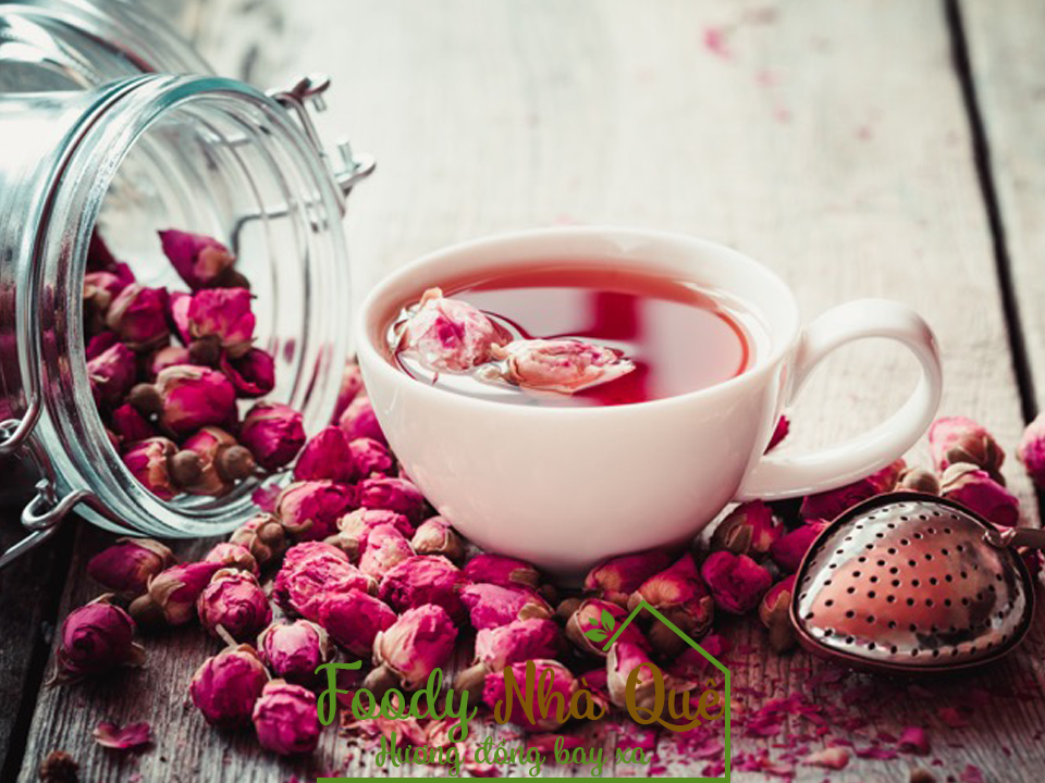 trà nụ hoa hồng Đà Lạt