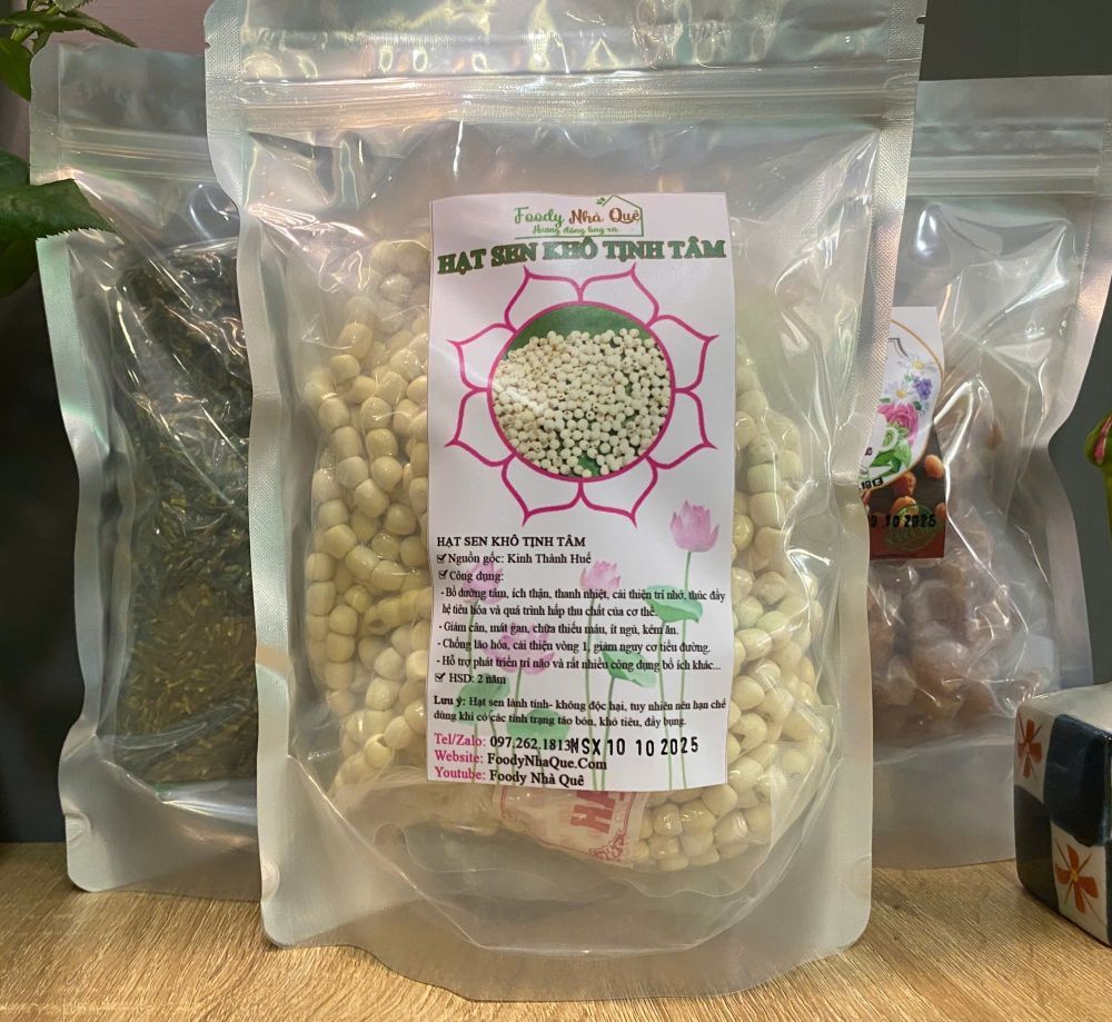 hạt sen khô huế