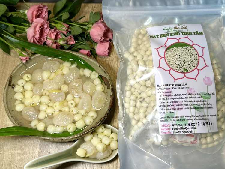 hạt sen khô huế